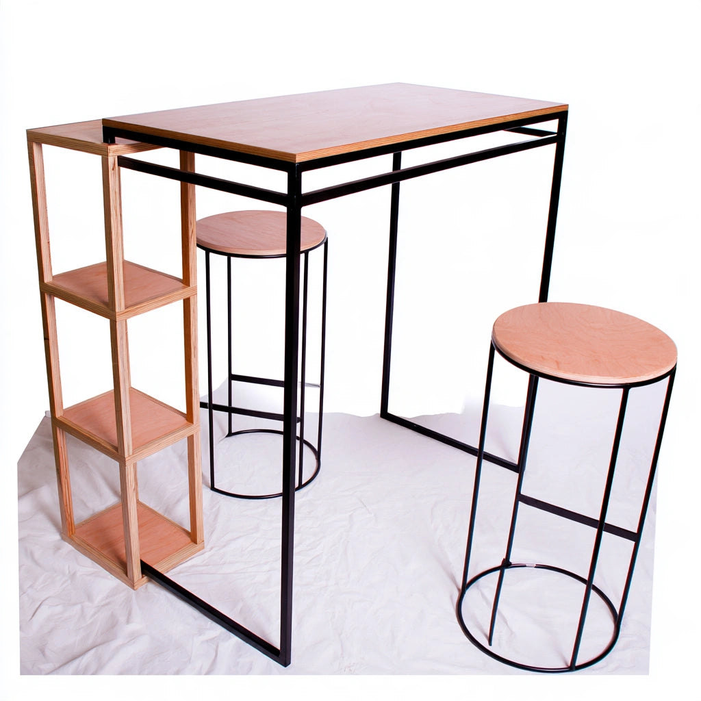 Multifunctionele tafel, kleur grijs